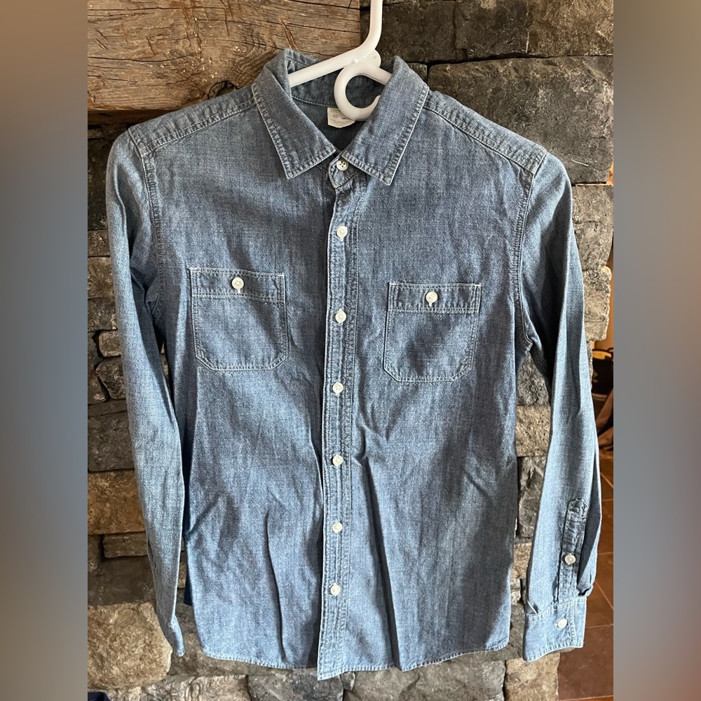 JCrew Chambray Button Down /Button Up Shirt